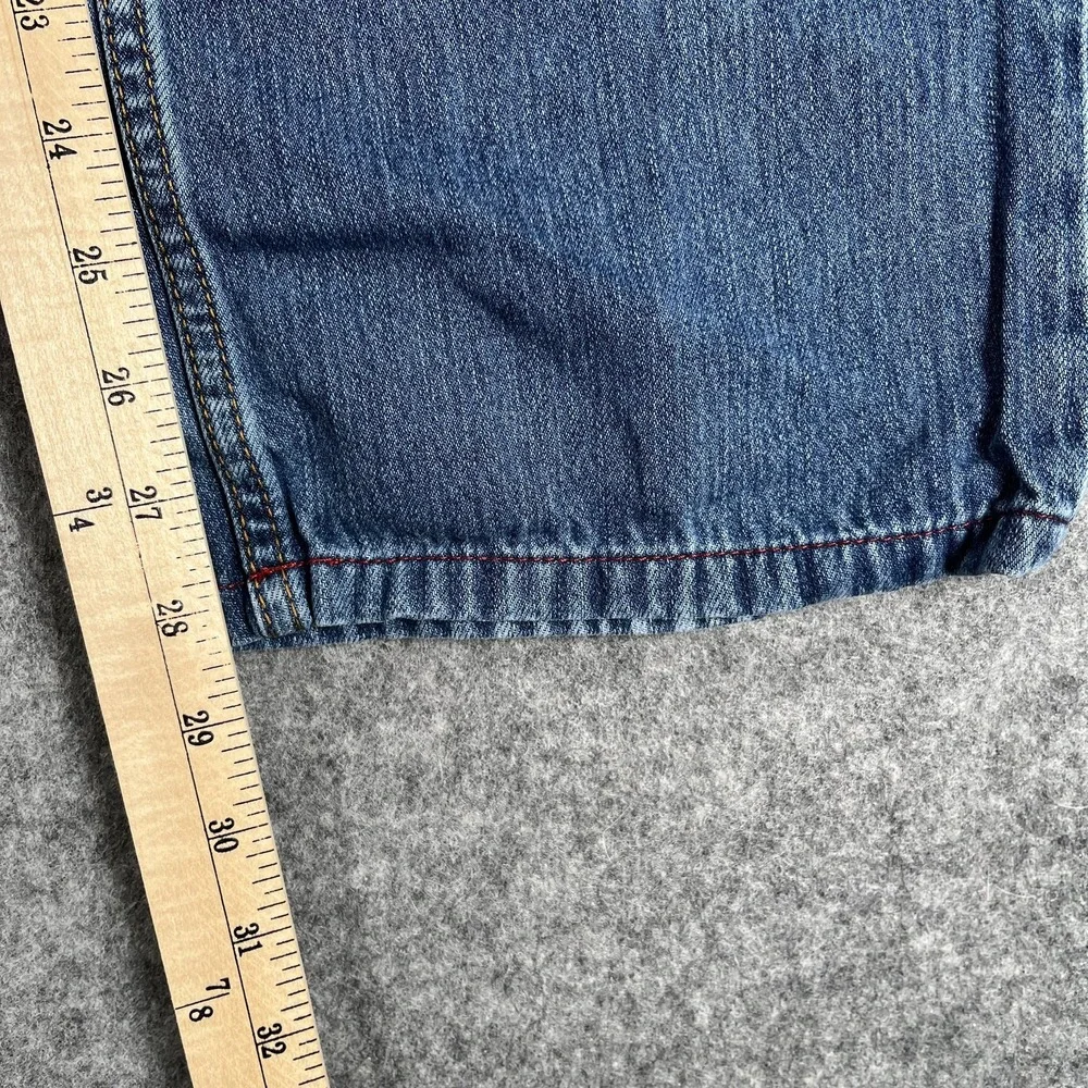 Tommy Bahama Jeans Mens 34x34 (34x29)‎ Blue Relaxed Fit Straight Leg Denim Pants